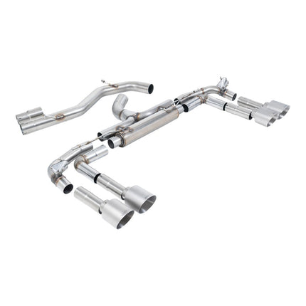 Milltek SSXAU1021 Cat-Back Exhaust for Audi S3 (8Y) — Brushed Titanium GT-115