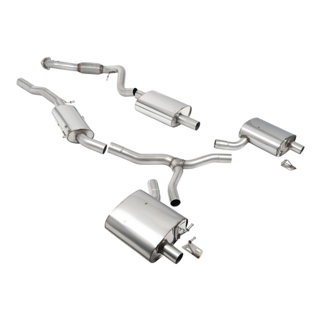 Milltek SSXAU1110 Cat-Back Exhaust for Audi A4 2.0 TFSI Quattro B9.5 (2021+)