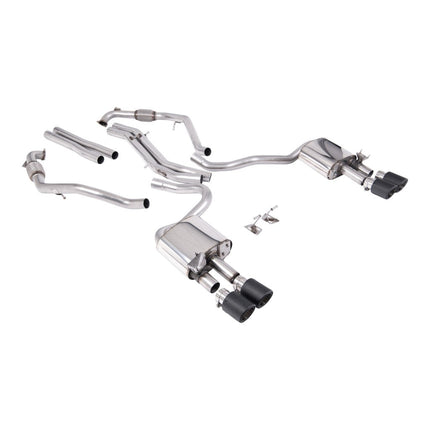 Milltek SSXAU1117 Cat-Back Exhaust for Audi S5 (B9) — Carbon JET-100