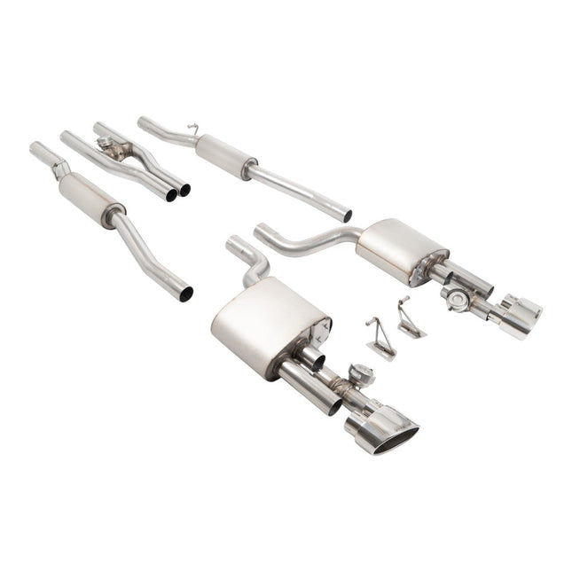 Milltek SSXAU1127 Cat-Back Exhaust for Audi RS4 B7 (2006-2007)