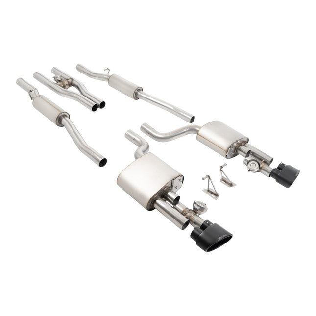 Milltek SSXAU1128 Active Valved Cat-Back Exhaust for Audi RS4 (B7)