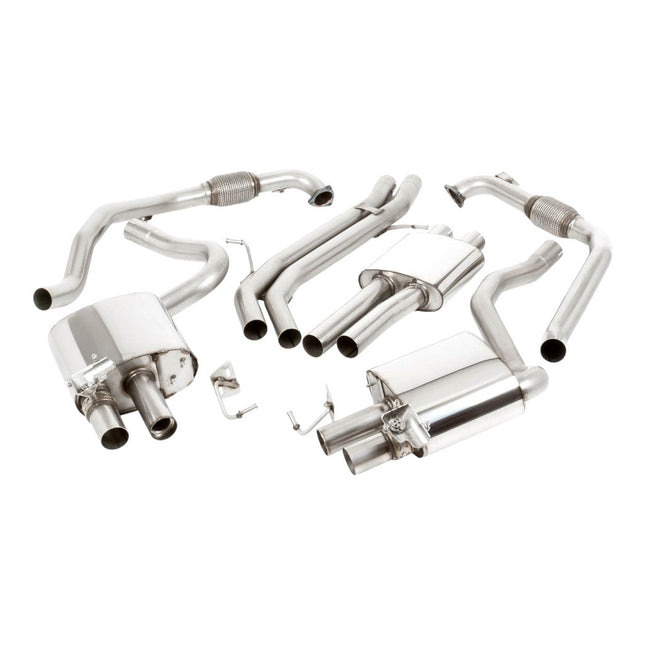 Milltek SSXAU1145 Cat-Back Exhaust for Audi S5 Coupe (B9, RHD) — Polished GT-100