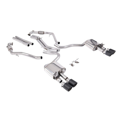 Milltek SSXAU1160 Cat-Back Exhaust for Audi S5 Coupe / Sportback (B9, RHD) — Carbon JET-100
