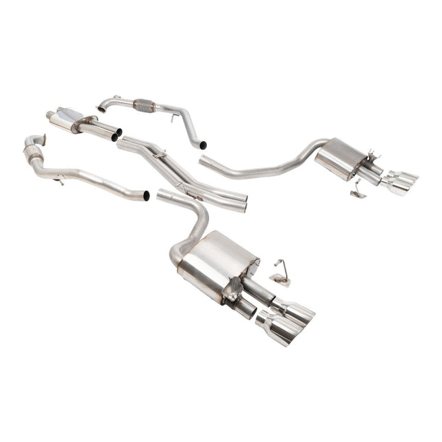 Milltek SSXAU1192 Cat-Back Exhaust for Audi S5 Sportback (B9, RHD) — Polished GT-100