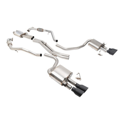 Milltek SSXAU1193 Cat-Back Exhaust for Audi S5 Sportback (B9, RHD) — Cerakote GT-100