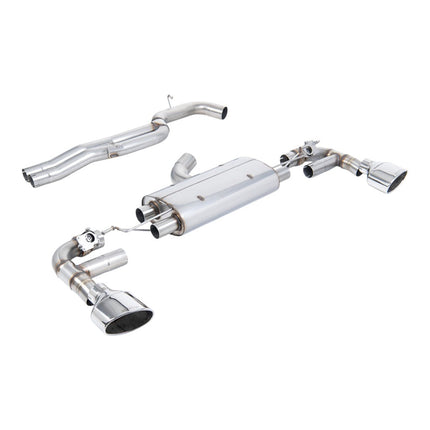 Milltek SSXAU963 Cat-Back Exhaust for Audi TT RS 8S 2.5 TFSI Quattro Polished