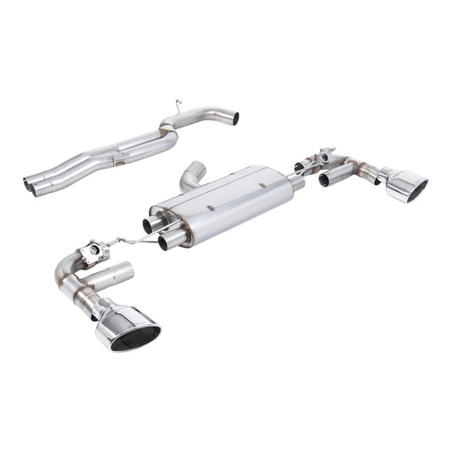 Milltek SSXAU963 Cat-Back Exhaust for Audi TT RS 8S 2.5 TFSI Quattro Polished
