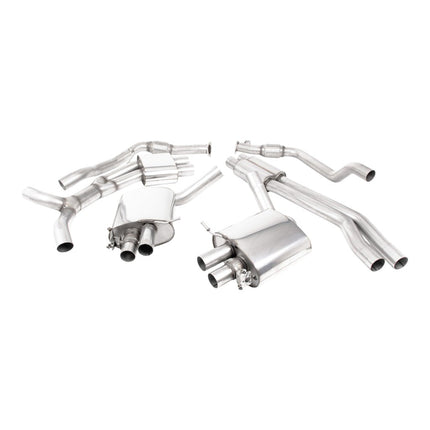 Milltek SSXAU986 Cat-Back Exhaust 2.76" (Polished Trims) for Audi RS5 Coupe (B9.5) Non-OPF