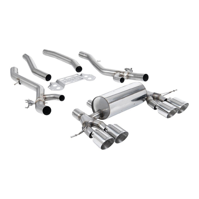 Milltek SSXBM1317 Secondary Cat-Back Exhaust for BMW M3 G80 M4 G82