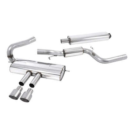 Milltek SSXFD117 Cat-Back Exhaust for Ford Focus ST Estate