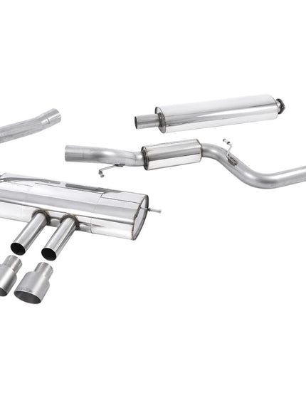 Milltek SSXFD117 Cat-Back Exhaust for Ford Focus ST Estate