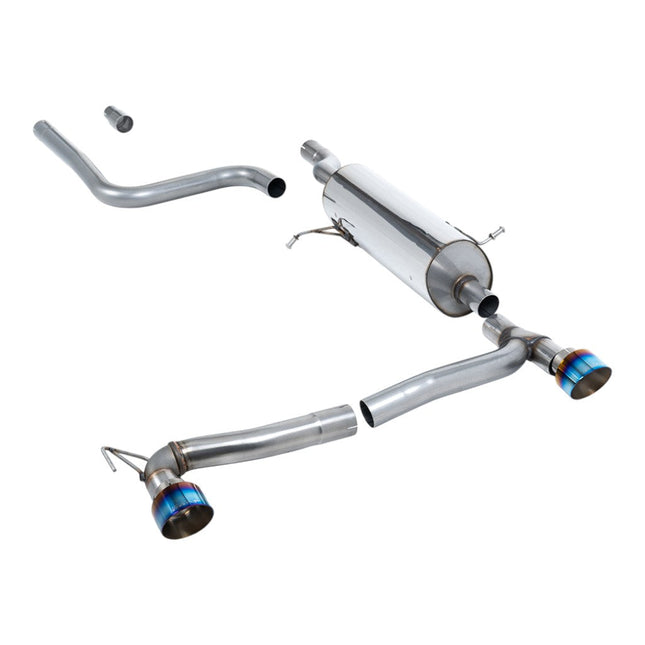 Milltek SSXFD390 Filter-Back Exhaust for Ford Fiesta ST-Line Mk8 OPF/GPF (2019+)
