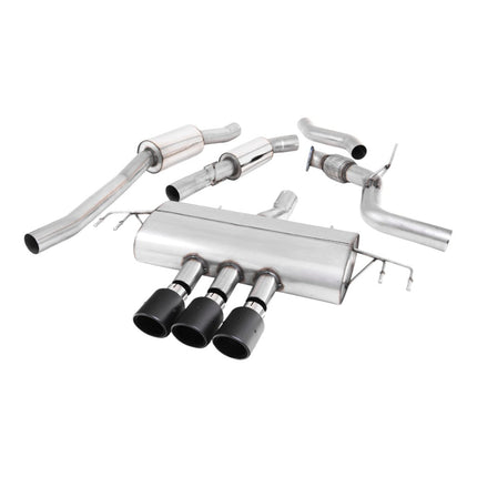 Milltek SSXHO259 Cat-Back Exhaust with Carbon Jet GT-100 Tips for Honda Civic FK7 (Non-OPF/GPF)