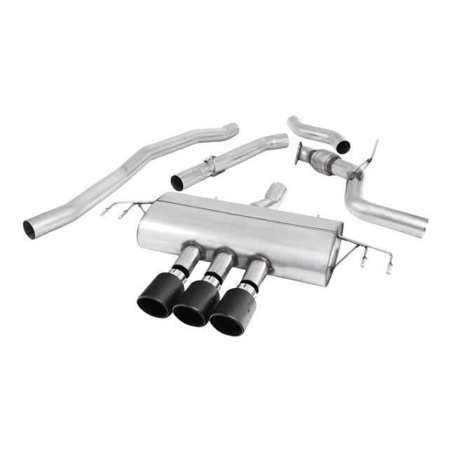 Milltek SSXHO263 Cat-Back Exhaust with Carbon JET-100 Tips for Honda Civic FK7 Non-OPF (2015+)