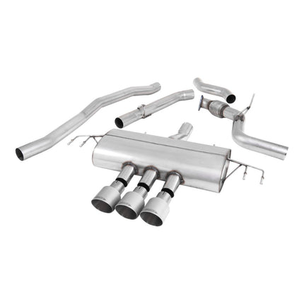 Milltek SSXHO264 Cat-Back Exhaust with Titanium GT-100 Tips for Honda Civic FK7 Non-OPF (2015+)