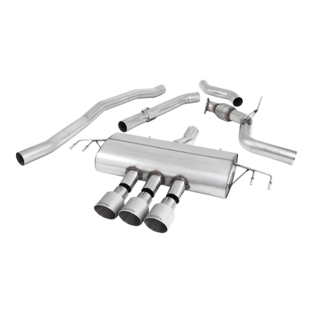 Milltek SSXHO264 Cat-Back Exhaust with Titanium GT-100 Tips for Honda Civic FK7 Non-OPF (2015+)