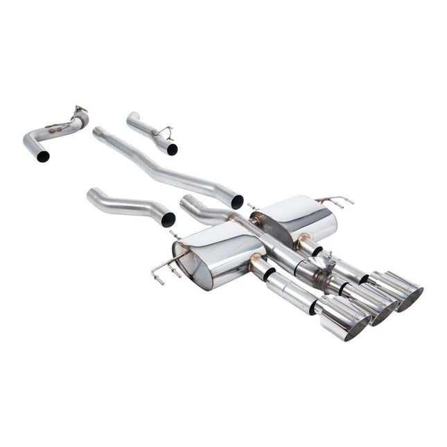 Milltek SSXHO305 Cat-Back Exhaust with Polished GT-115 Tips for Acura Integra Type S DE5 (2023+)