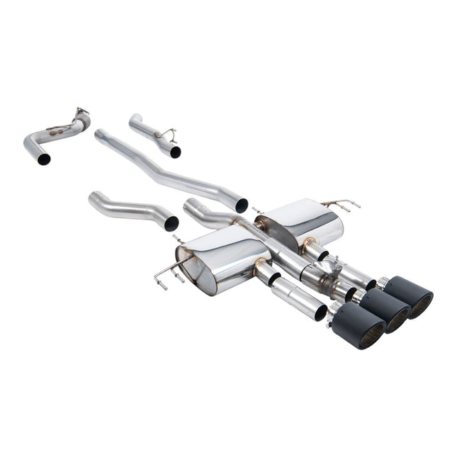 Milltek SSXHO309 Cat-Back Exhaust 3" Carbon Jet 115 Trims for Acura Integra Type S DE5 (2023+)