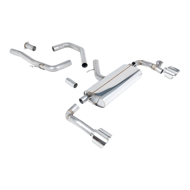 Milltek SSXHY166 Cat-Back Exhaust with Polished GT-139 Tips for Hyundai i30 N Performance OPF/GPF (2021+)