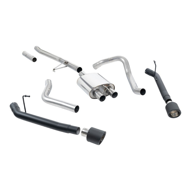 Milltek SSXJP110 Cat-Back Exhaust with Carbon JET-115 Tips for Jeep Gladiator 3.6 JT (2020+)