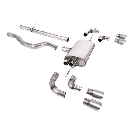 Milltek SSXLR107 Filter-Back Exhaust for Land Rover Defender 110 P400 (2020+) Titanium GT90