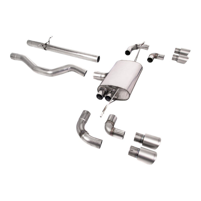 Milltek SSXLR137 Filter-Back Exhaust for Land Rover Defender 110 P300 & P400e (2020+) Titanium GT90