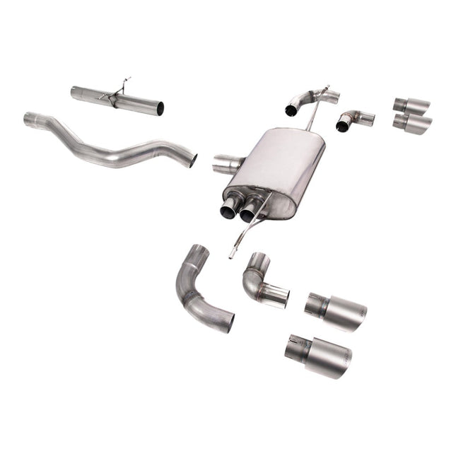 Milltek SSXLR147 Filter-Back Exhaust for Land Rover Defender 90 P300 & P400e (2020+) Titanium GT90