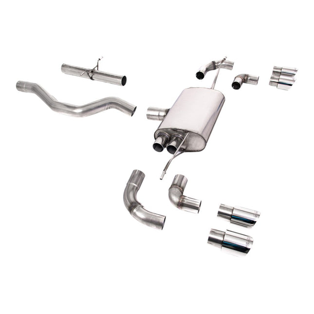 Milltek SSXLR155 Filter-Back Exhaust with GT-90 Tips for Land Rover Defender 90 P400 (2020+)