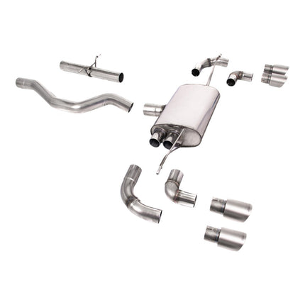 Milltek SSXLR157 Filter-Back Exhaust for Land Rover Defender 90 P400 (2020+) Titanium GT90