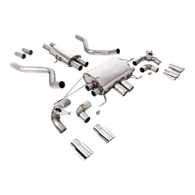 Milltek SSXLR168 Cat-Back Exhaust for Land Rover Defender 90 P525 (Non-OPF/GPF)