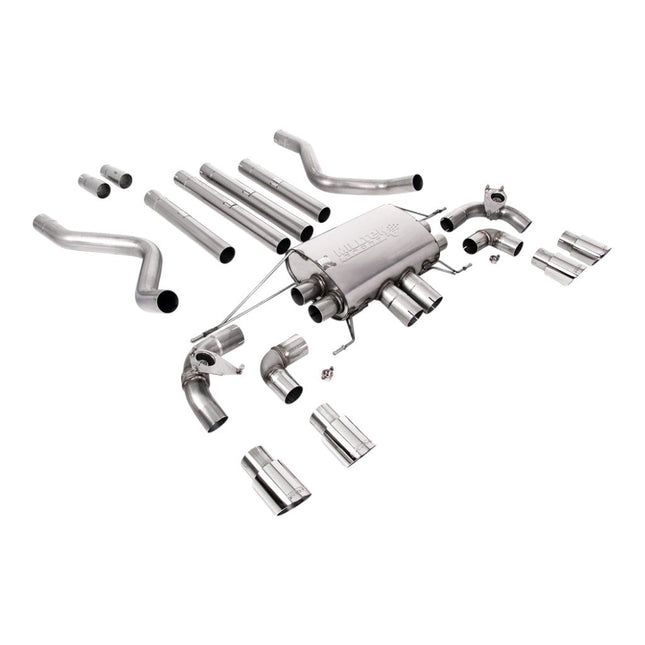 Milltek SSXLR183 Cat-Back Exhaust for Land Rover Defender 110 P525 (Non-OPF/GPF)
