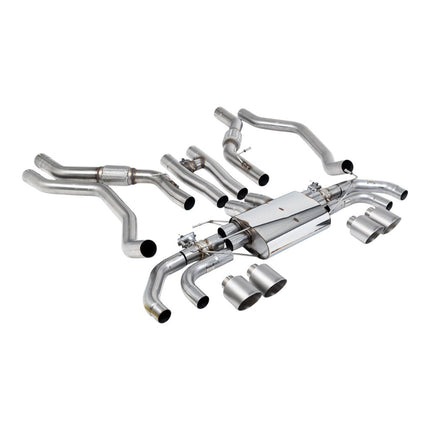 Milltek Sport Cat-Back Exhaust with Brushed Titanium GT-115 Tips for Range Rover Sport SV L461 2024 (SSXLR226)