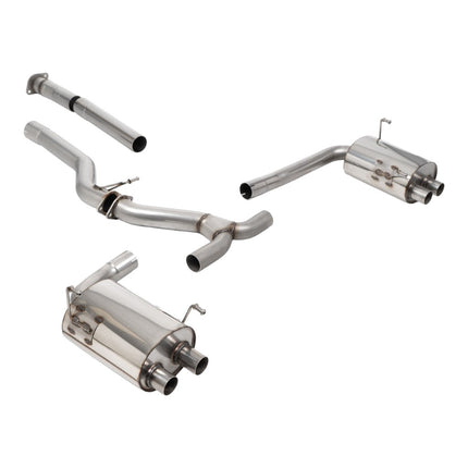 Milltek SSXSB155 Cat-Back Exhaust with Polished GT-100 Tips for Subaru WRX VB 2.4T (2022+)
