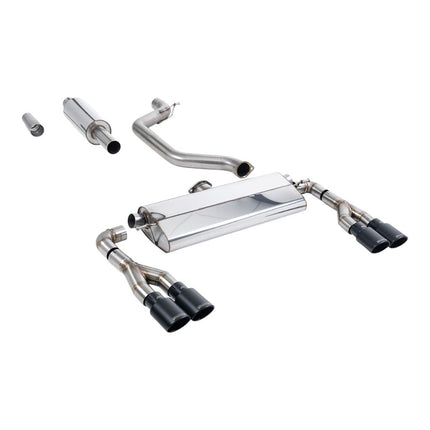 Milltek SSXSE260 Filter-Back Exhaust for Cupra Leon 300PS Mk4 Cerakote Black