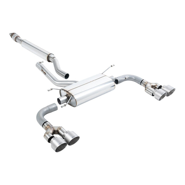 Milltek SSXTY164 Secondary Cat-Back Exhaust for Toyota GR86 2.4