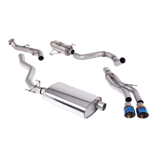 Milltek SSXTY216 Cat-Back Exhaust with Blue Titanium GT-100 Tips for Toyota Tacoma (2024)