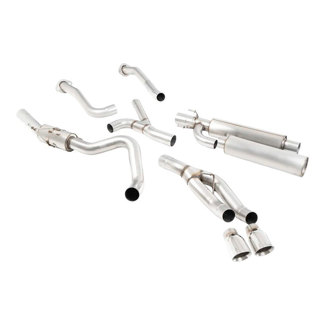 Milltek SSXTY236 Cat-Back Exhaust with Dual GT-100 Polished Tips for Toyota Tundra 3.5 V6 (2021+)
