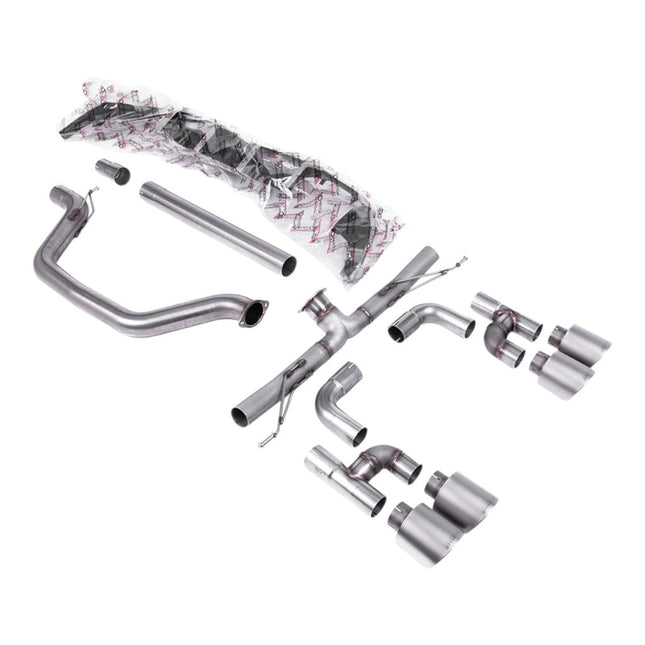 Milltek SSXVW694 Cat-Back Exhaust for VW Golf GTI Mk8 Titanium GT115