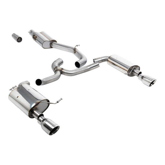 Milltek SSXVW752 Cat-Back Exhaust for VW Golf Alltrack 1.8 Mk7 (2016-2021)
