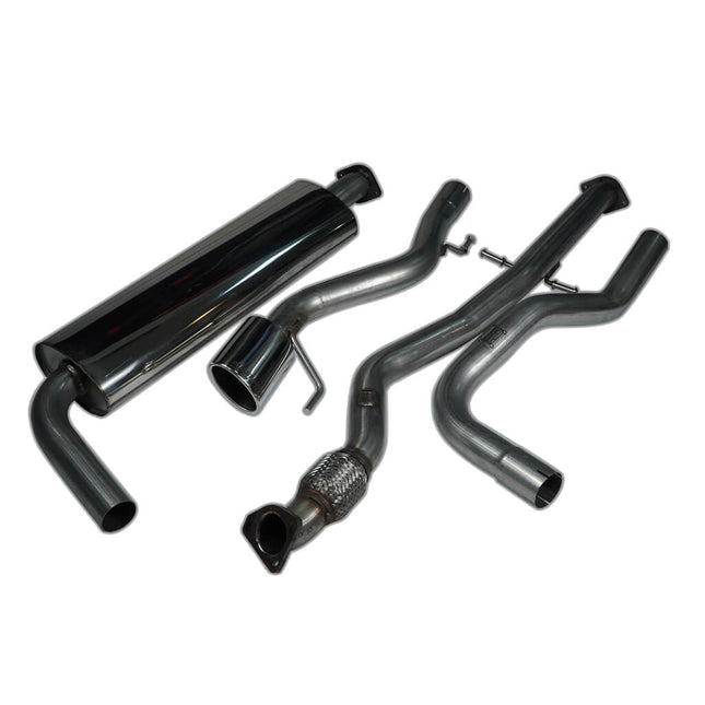 Milltek resonated cat-back exhaust for Opel Astra J 1.6 Turbo