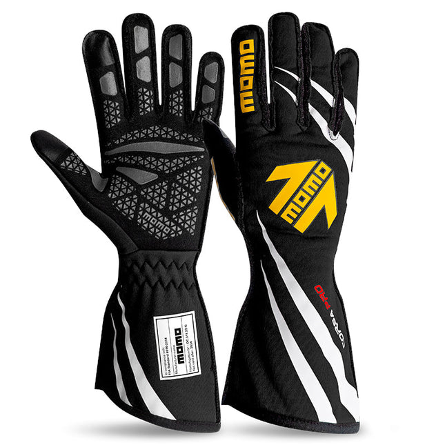MOMO Corsa Pro Racing Gloves, Black