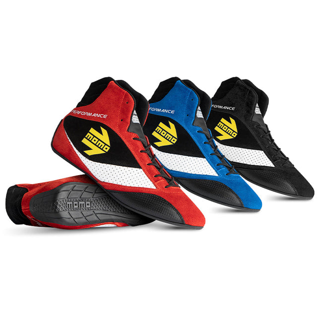Momo Performance Racing Shoes (Blue) - SCAPERBLU40F-7676000SS, view 2