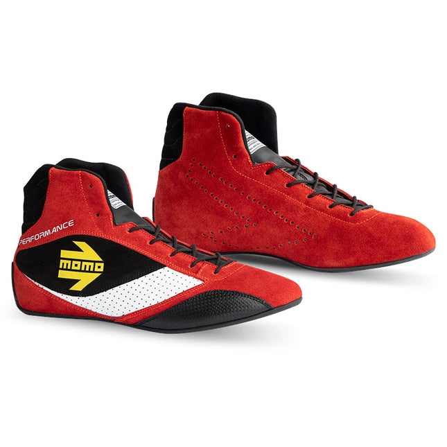Momo Performance Racing Shoes (Red) - SCAPERRED38F-7676000SS