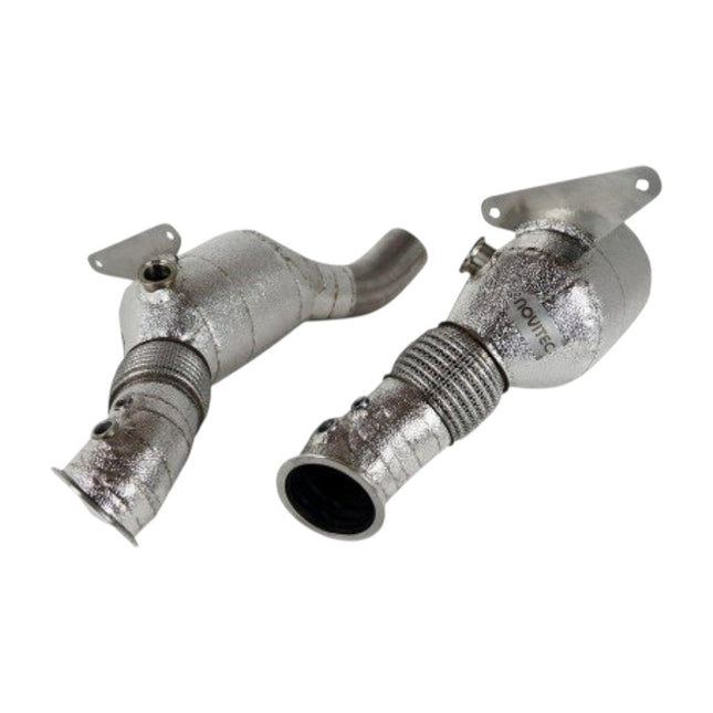 NOVITEC Sport Metal Catalysts, Gold-Plated for Ferrari F8 Spider (F1 444 65)