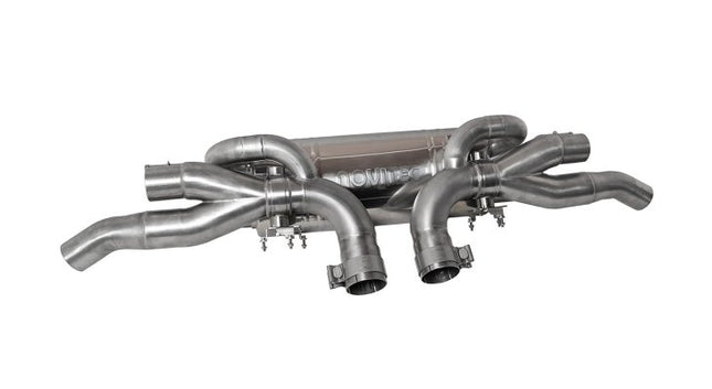 Novitec Stainless Steel Exhaust System for Lamborghini Urus - RACE exhaust rear view