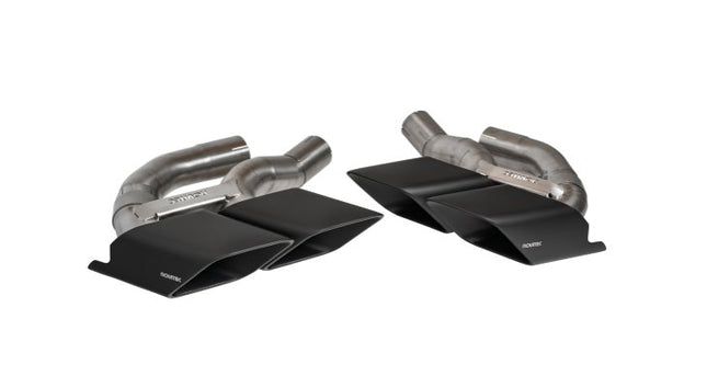 Novitec Urus black finish tailpipes