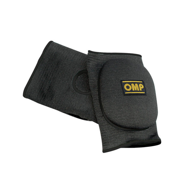 OMP Karting Padded Knee Pads - Black