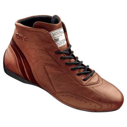 OMP Vintage Carrera racing shoes brown