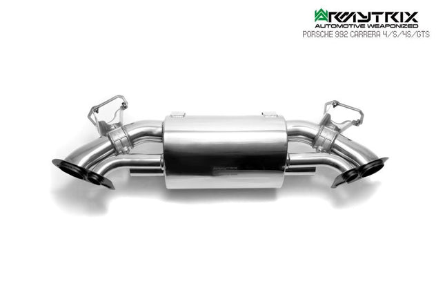 ARMYTRIX Valvetronic Cat-Back Exhaust for Porsche 911 Carrera /4/S/4S/GTS 992 (992.1 & 992.2) 2019+