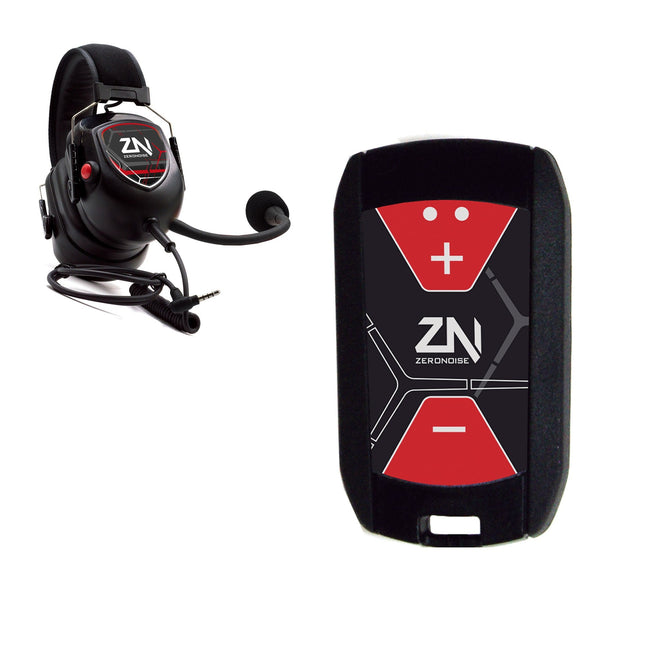 ZeroNoise 6100034 Pit Link Trainer Bluetooth Communication Kit, iPhone Compatible Headset